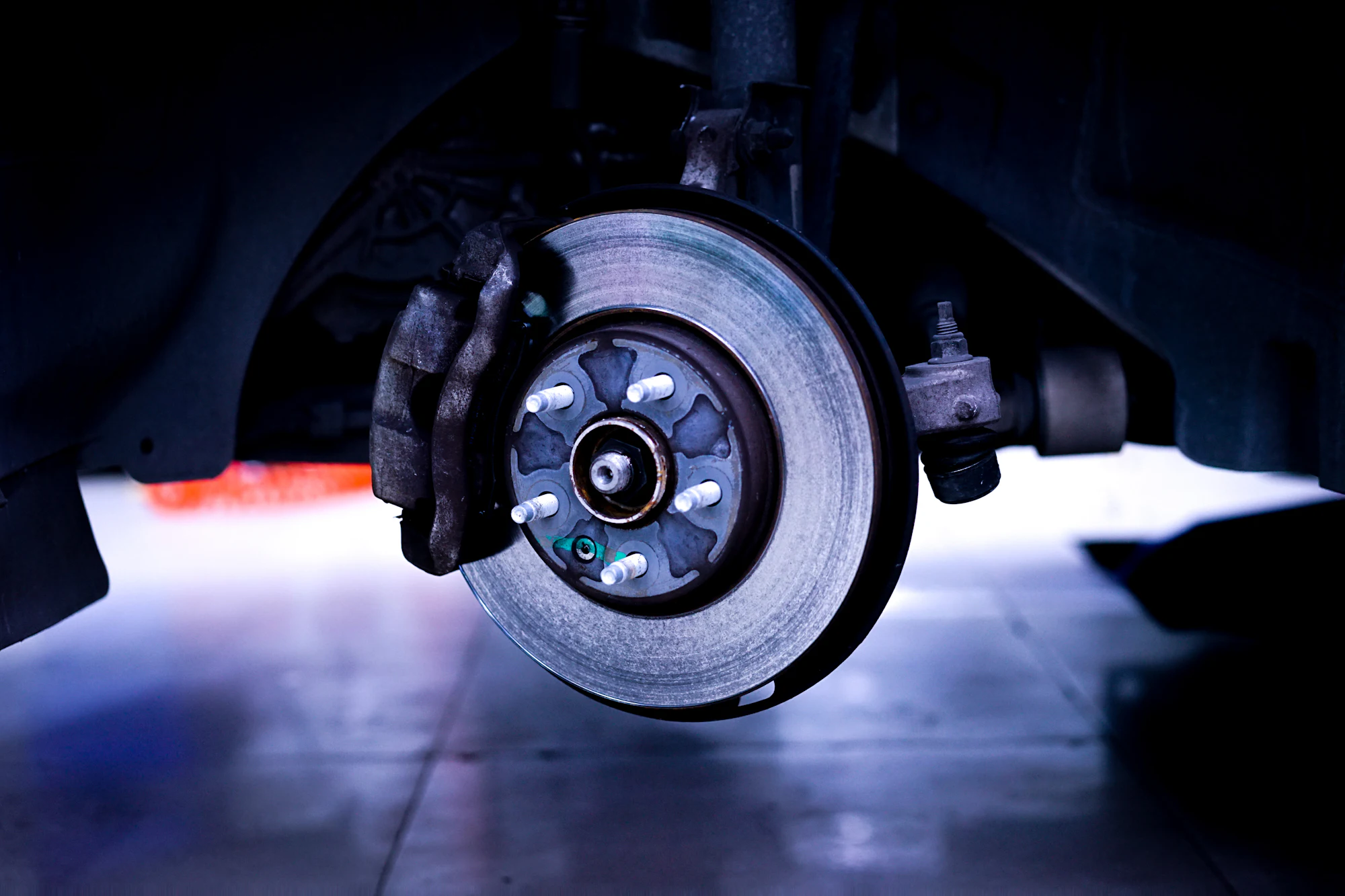 Brake rotor and caliper